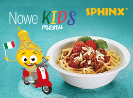 Nowe Kids Menu w Sphinx i promocja „Dzieci jedzą za 1 zł!”